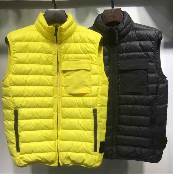 

cptoney astone is lan d men's down & parkas designer sleeveless apparel, Black