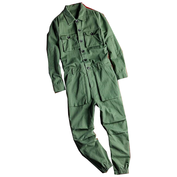 

men's jeans japanese and korean casual ripped yellow green denim overalls old clothing, Blue