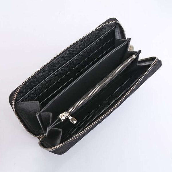 

plaid pattern fashion famous long wallet pu leather six color / support generation delivery, Red;black