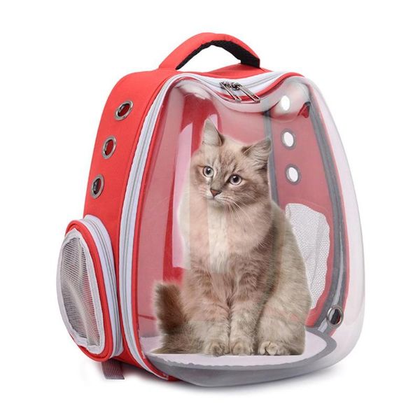 

cat carriers,crates & houses pet carrier backpack breathable cats and puppies space bag with usb for pets travel hiking walking outdoor use