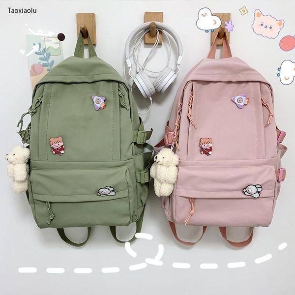 

backpack cute women large-capacity school pruse for schoolbag female high students harajuku bags 2021