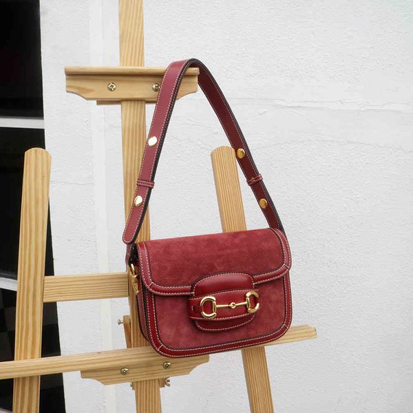 

2021 type 2021 women's made of cow skin and matted axillary saddle luxuryss designerss bag yw