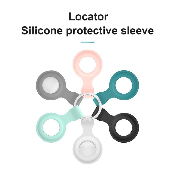 

2021 jiutu air tag tracker protector case for handbags pets wallet bags locator