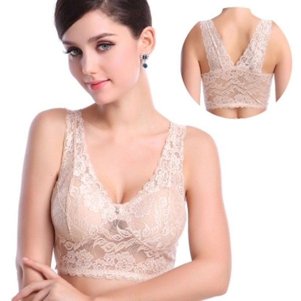 

lace underwear women bra new traceless lace back no steel, Red;black