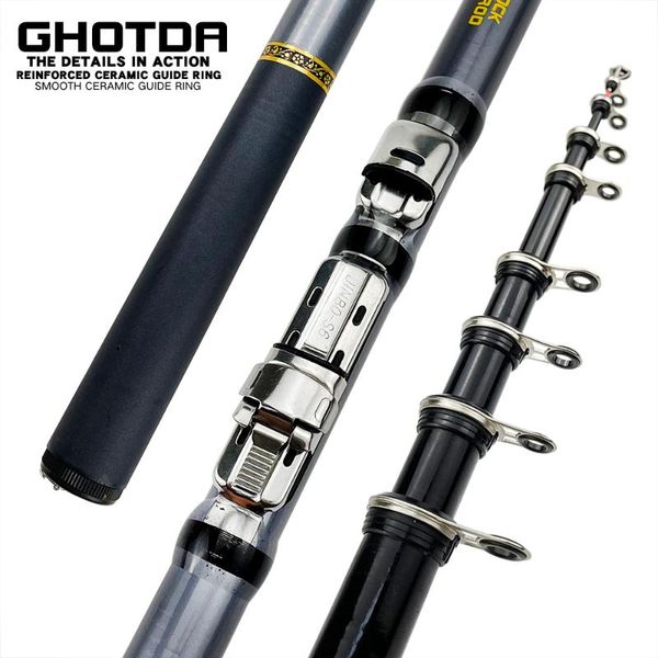 

carbon fishing rod spinning rock rods 1.5m 1.8m 2.1m 2.4m 2.7m 3.0m boat