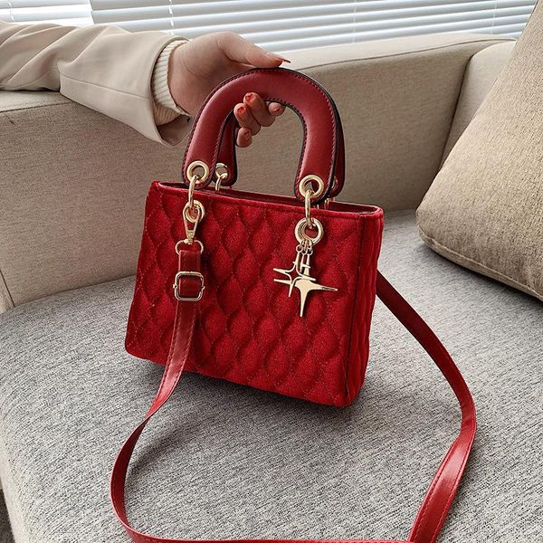 

evening bags 2021 retro fashion ladies shoulder bag small square purses and handbags luxury designer crossbody for women