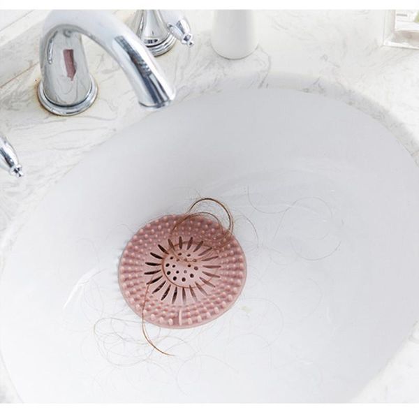 

other bath & toilet supplies 1pcs sink sewer filter floor drain strainer tpr water hair ser catcher shower cover kitchen bathroom anti-c