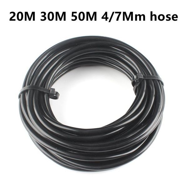 

watering equipments 20m/30m/50m drip irrigation hose 4/7mm garden sprayer tubing greenhouse pvc pipe bonsai plant dripper sprinkler tube