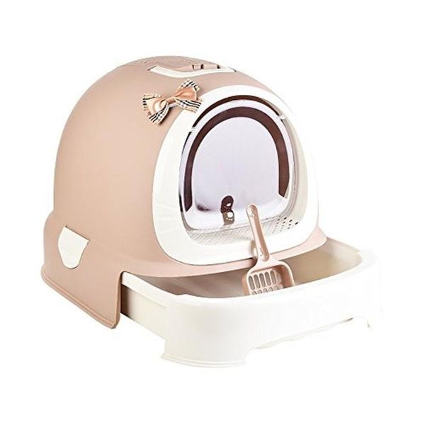 

other cat supplies litter box indoor sandbox kitten closed tray toilet bedding training detachable bedpan small medium pet