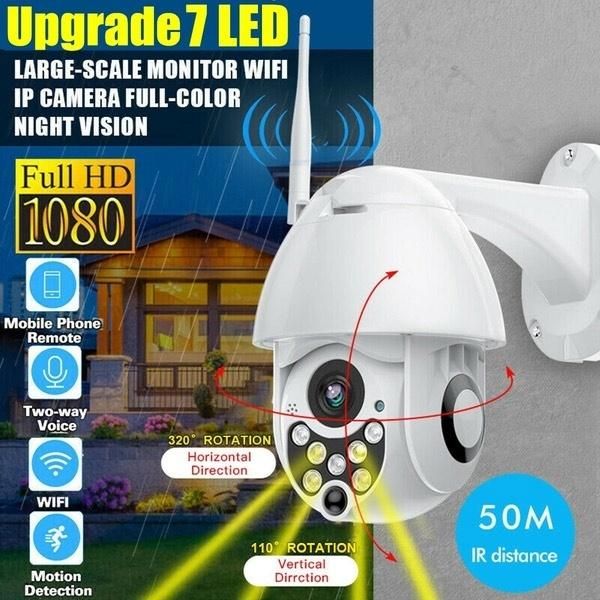 

ip camera outdoor speed dome wireless wifi security pan tilt 4x zoom ir network cctv surveillance night vision cameras