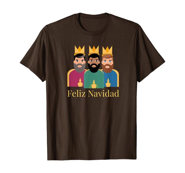 

Nativity Scene of Three Wise Men - Feliz Navidad Xmas Gift T-Shirt, Mainly pictures