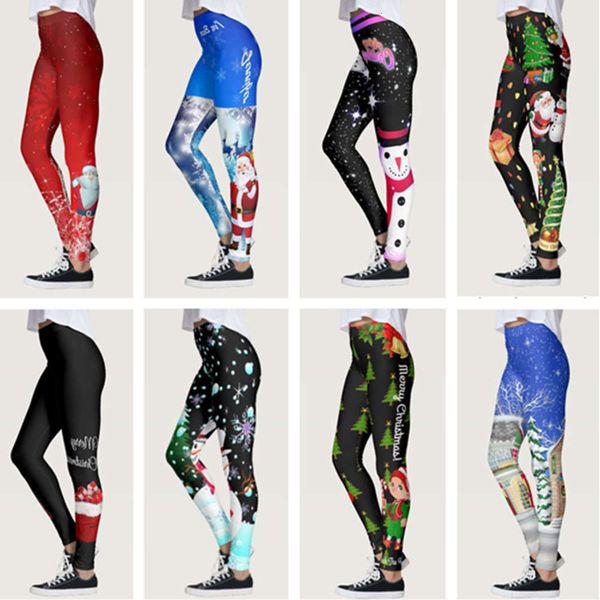 

women's tracksuits tracksuitsskull print yoga large christmas leggings ghost butterfly sports fitness pants mo8d, Gray