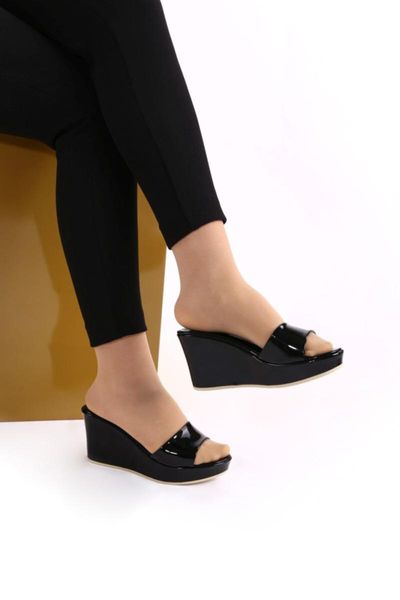 

slippers 208-3000 women padding outsole 20y, Black