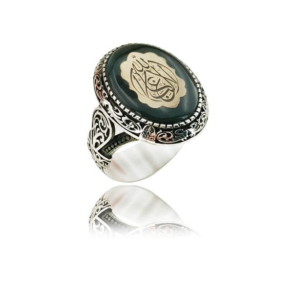 

cluster rings original selling antique pattern silver color men ring vintage jewelry, Golden;silver