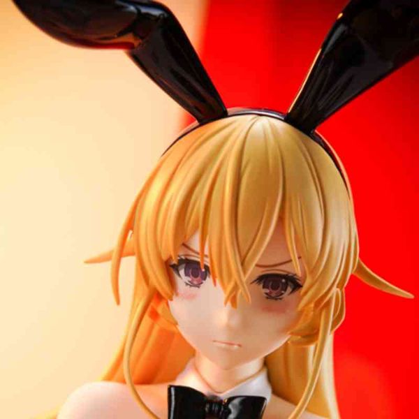 Freeing B-Style Food Wars! Shokugeki no Soma Nakiri Erina Bunny PVC Action Figure Sexy Figur Sammlung Modell Spielzeug Puppe Geschenk X0503