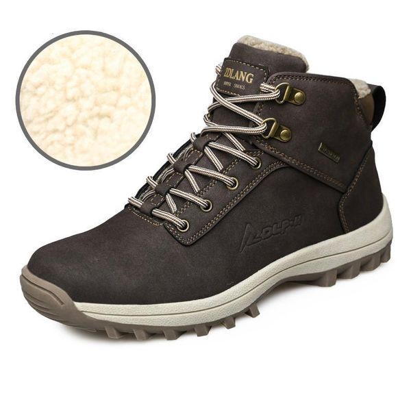 2023 Top Designer Moda Men￧￣o Harm Botas de Neve 002 Outdoor Grandes Botas de neve triplo Branco branco e algod￣o de veludo T￪nis de t￪nis de algod￣o Treinadores NonSlip Tamanho 39-46