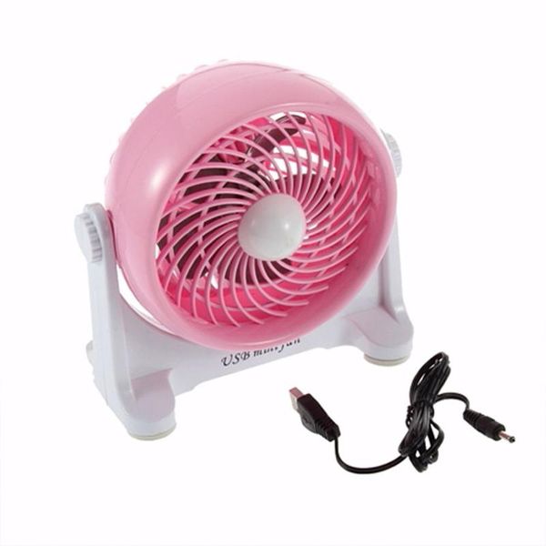 

electric fans portable mini rotary deskfan pc usb cooler strong wind