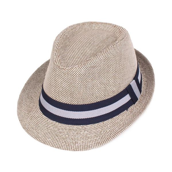 

wide brim hats fashion summer casual for men and women jazz beach linen hat outdoor women's sunhat, Blue;gray