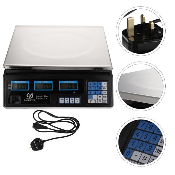 

storage baskets 1pc multi-purpose scale electronic precision (uk plug)