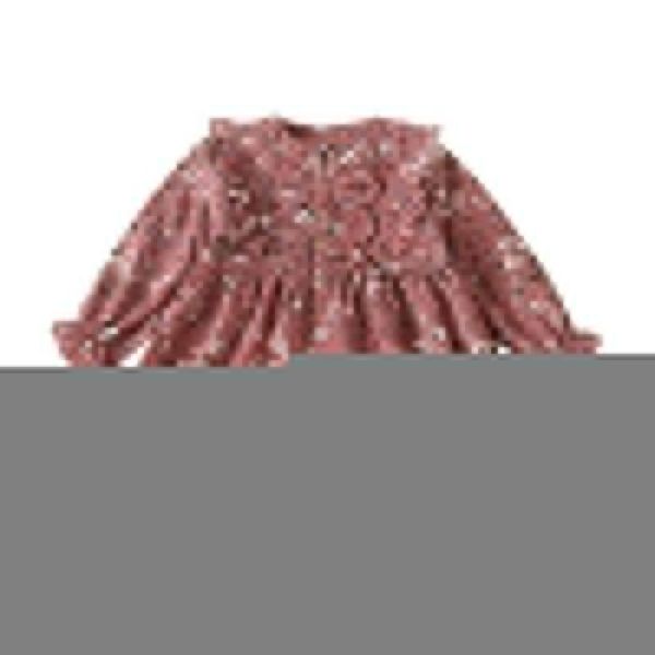 

maternity dresses girls dress long sleeve floral printed princess toddler kids clothes swing casual vestidos children clothing, White