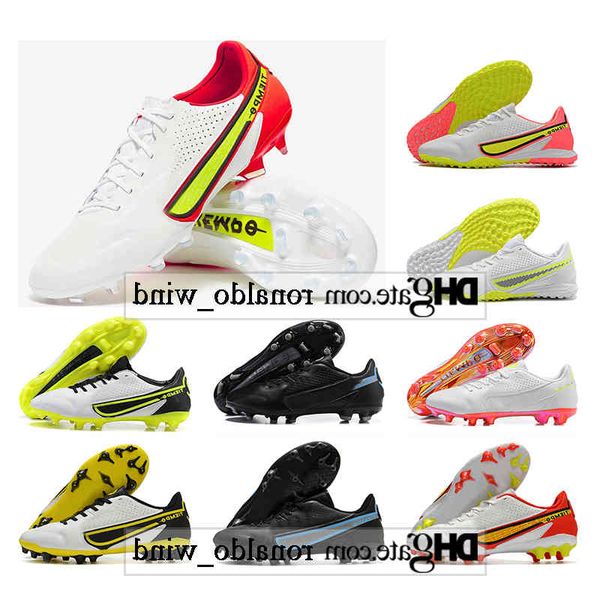 

gift bag mens high football boots tiempo 9 fg ag firm ground cleats outdoor neymar acc legend ix md indoor turf soccer shoes, Black