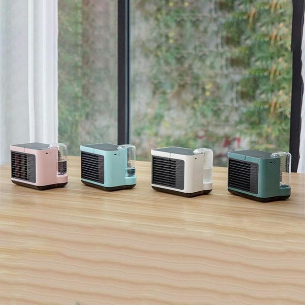 

electric fans negative ion air conditioning fan water cooling usb charging deskdortable purification