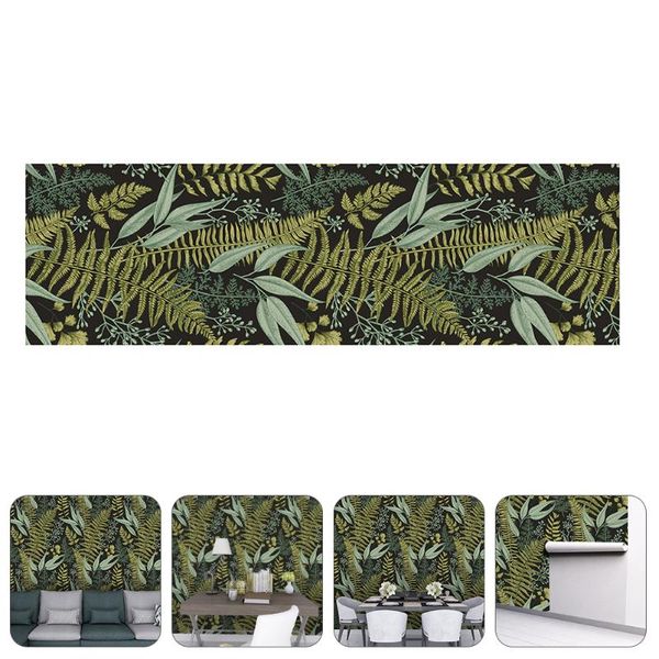 

wallpapers 1 sheet green plant wall sticker home decoration bedroom living room