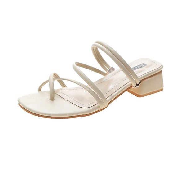 

summer women slippers sandals outdoor lady slides shoes elegant, Black