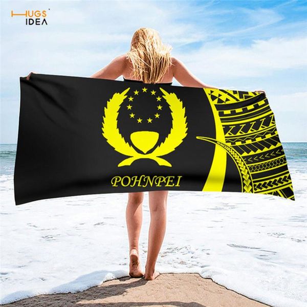 

bath yoga gym pohnpei polynesian style microfiber beach towels for adults serviette de bain towel