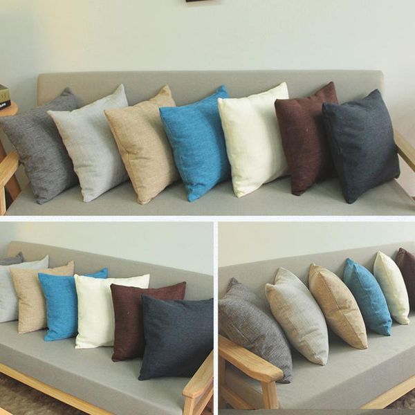 

pillow square super soft removable washable sofa cushion for home living room bedroom 40*40cm