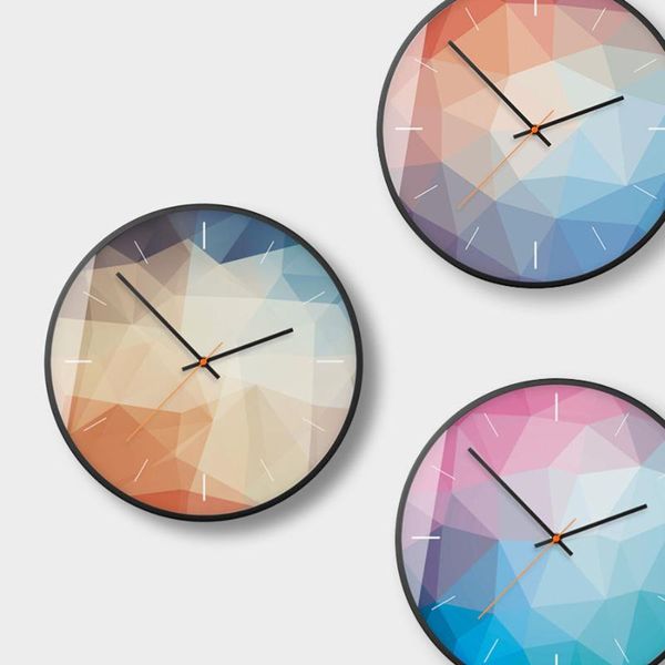 

wall clocks modern clock europe creative design guess women study pow children wanduhr mural living room quartz watch