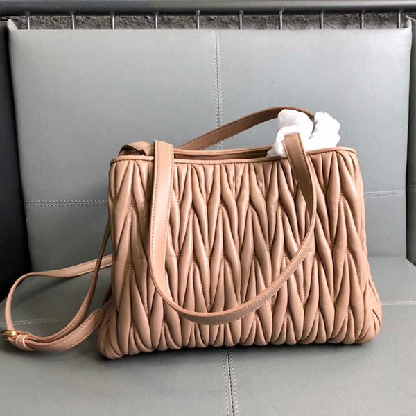 

7a+designers 2021 new style design adopt imported lamb skin 5bg103 graceful bag middle zipper partition layer brass hardware fittings fashio