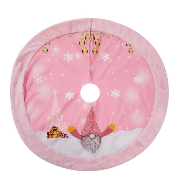 

christmas decorations pink tree skirt with light xmas floor mat ornaments year decor carpet navidad home