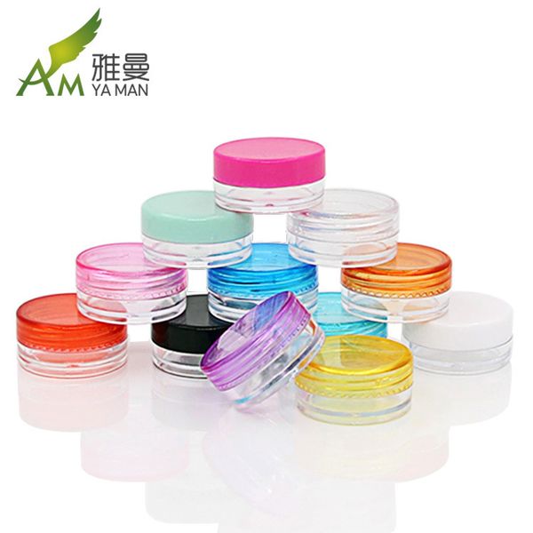 

factory wholesale 3g5 box, cream sample bottle, small multicolored circular boxes, empty bottles, cosmetics, bottled bottles.
