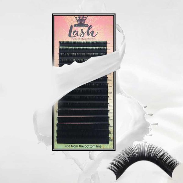 

high-quality faux mink individual extensions deep black fake false eyelashes soft natural cilia lashes with private label1