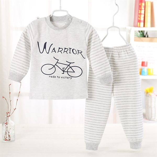 

baby cotton pajamas suit children's homewear wear clothes wt127 210915, Blue;red