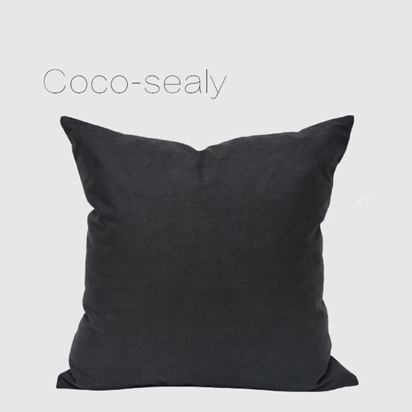 

pillow case coco-sealy pillowcase simple cushion cover 45x45 50x50 for brand design room throw with car seat chair decor