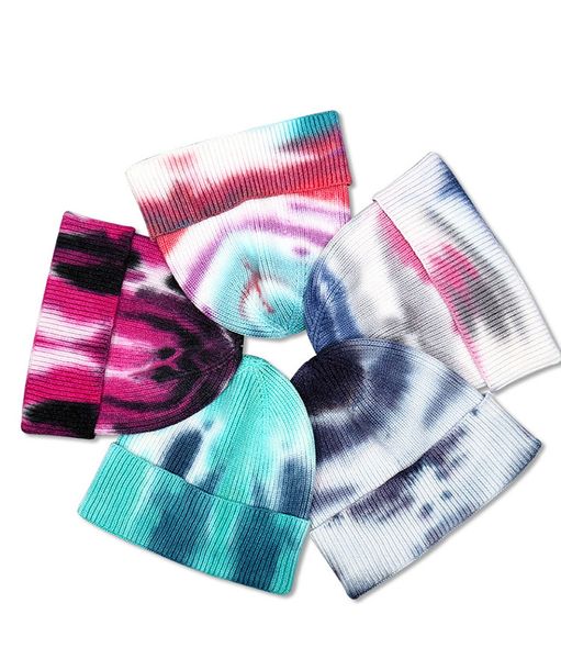 

colorful plain dyed knit beanie basic frugal skull cap via tie dyeing men and women common beanies two styles 11 colors mixed wholesale, Blue;gray