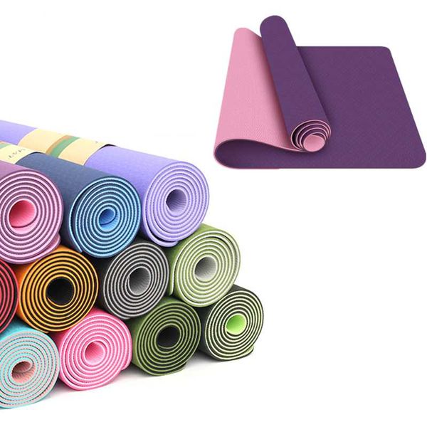 

yoga mats 1830*610*6mm fitness mat for non slip carpet pilates pads gym exercise beginner mamats women body shaping tool