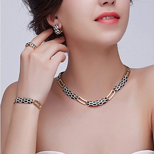

liffly women dubai sets luxury bridal nigerian wedding african beads jewelry set costume design, Black