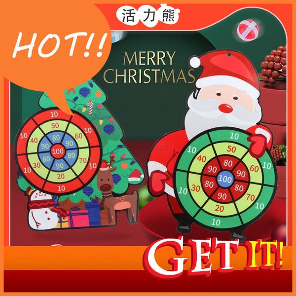 

2022 toyshop001 children target sticky ball throw dartboard sports kids educational board games with darts ball parent-child interactive toy