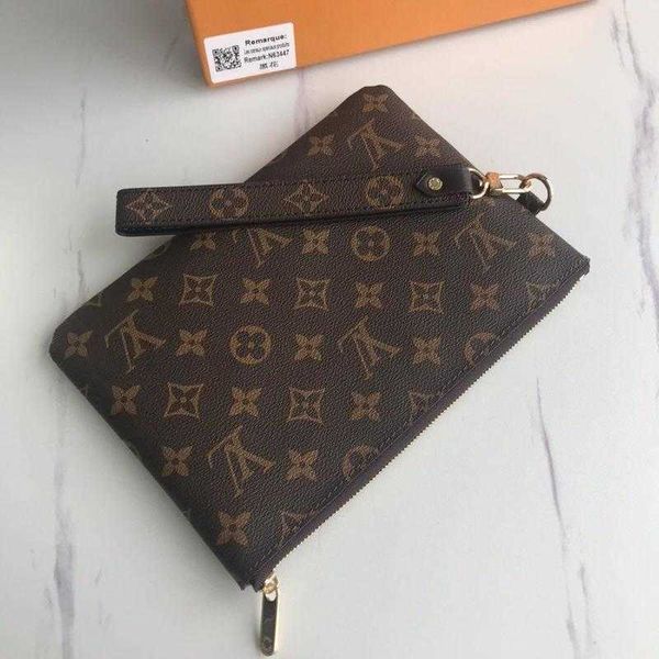 

new arrival mens bag simple style pouch retro design men leather handbags purses phone money passport pouch pocket male clutch