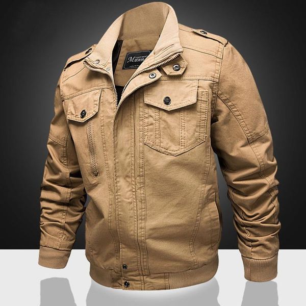 

men's jackets outdoor cargo jacket men cotton long sleeve oversized vintage oversize clothing coat for autumn workwear korean style 202, Black;brown