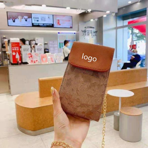 

designer family 2021 new mini chain mobile phone bag cute cross lipstick bag girl