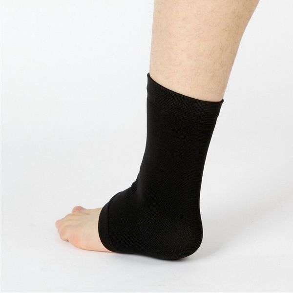 

piece nylon high elastic warmers ankle support dance foot sleeve cycling protector sports safety, Blue;black