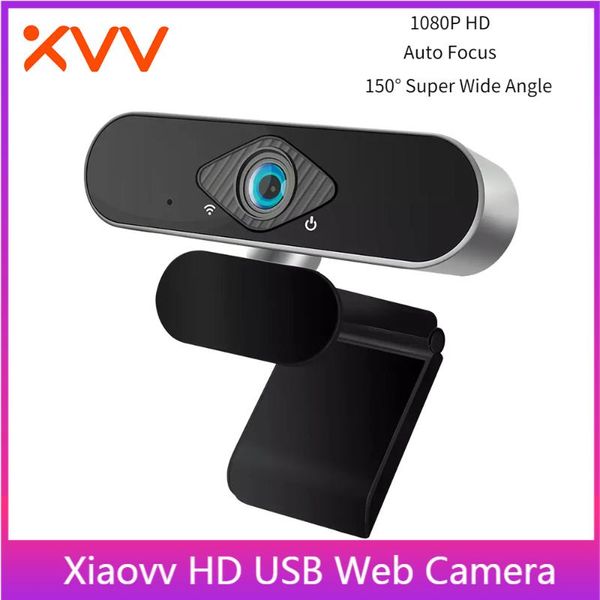 

webcams xiaovv lappc usb web camera 1080p hd 200w pixels auto focus 150Â° super wide angle webcast noise reduction with mic gifts