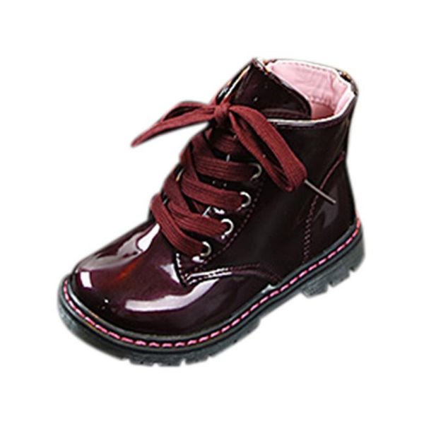 

autumn children british style boots boys and girls casual non slip ox tendon soft bottomed, Black;grey