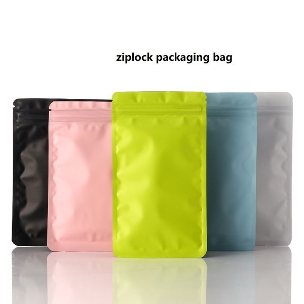 

plastic zipper retail bag package resealable food storage mylar bags custom packing baggie smell proof wholesale