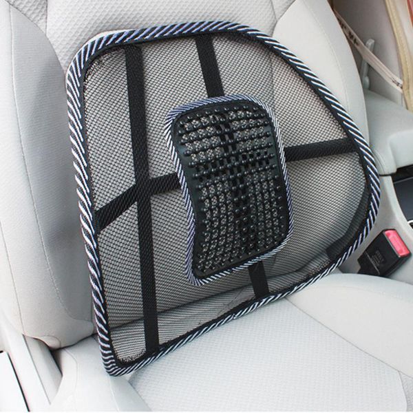 

car seat covers 1pc chair massage back lumbar support mesh ventilate cushion pad office