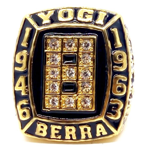 

1946 1963 yogi berra world honor replica ring can be customized, Silver